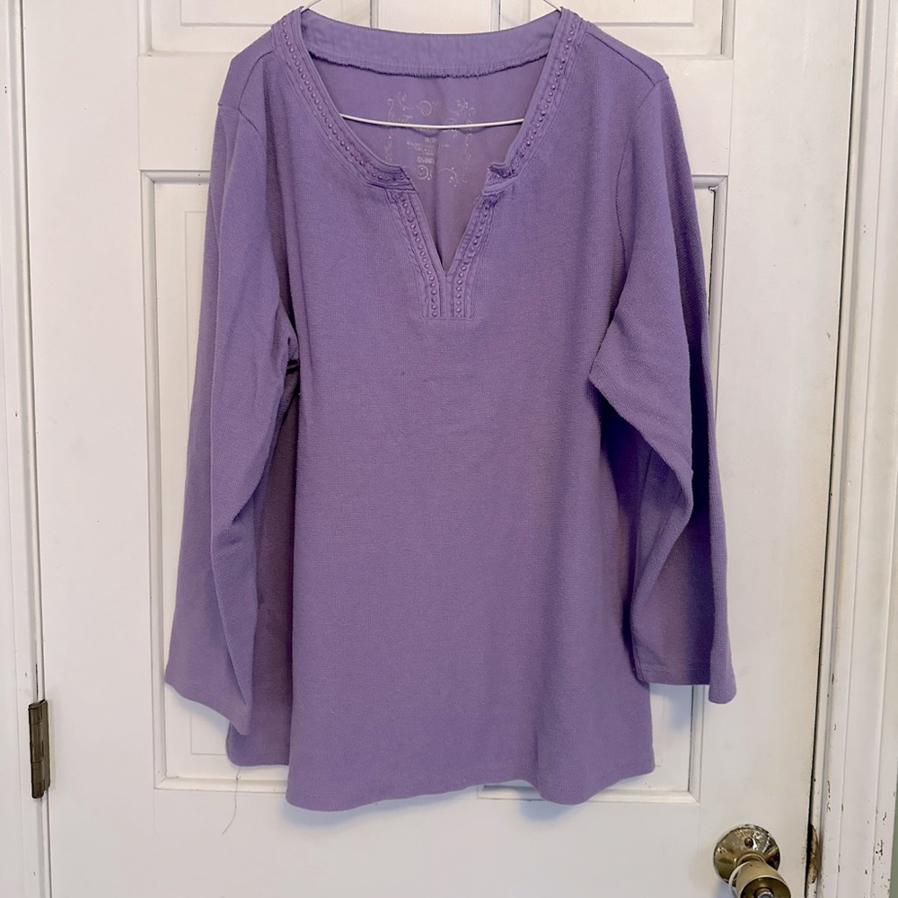 Pretty lavender tunic
